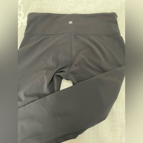 Lululemon Wunder Under Black Mid/low Waist Luxtreme Size 8 - Picture 6 of 11